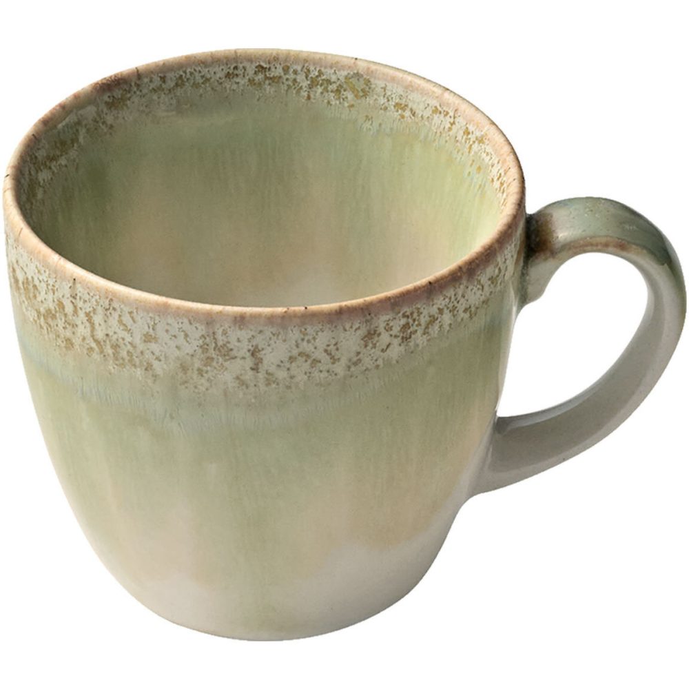 HEART&SOUL Obertasse Perfect Match Thyme; 80 ml, 6x6 cm (ØxH); grün/weiss; rund; 6 Stück / Pack