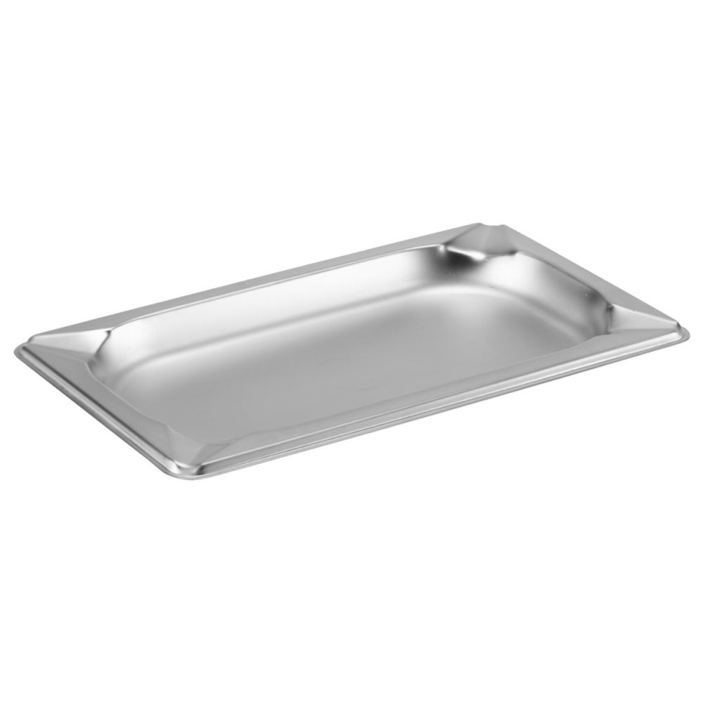 PULSIVA GN-Behälter 1/4 Profi; GN 1/4, 400 ml, 26.5x16.2x2 cm (LxBxT); edelstahl