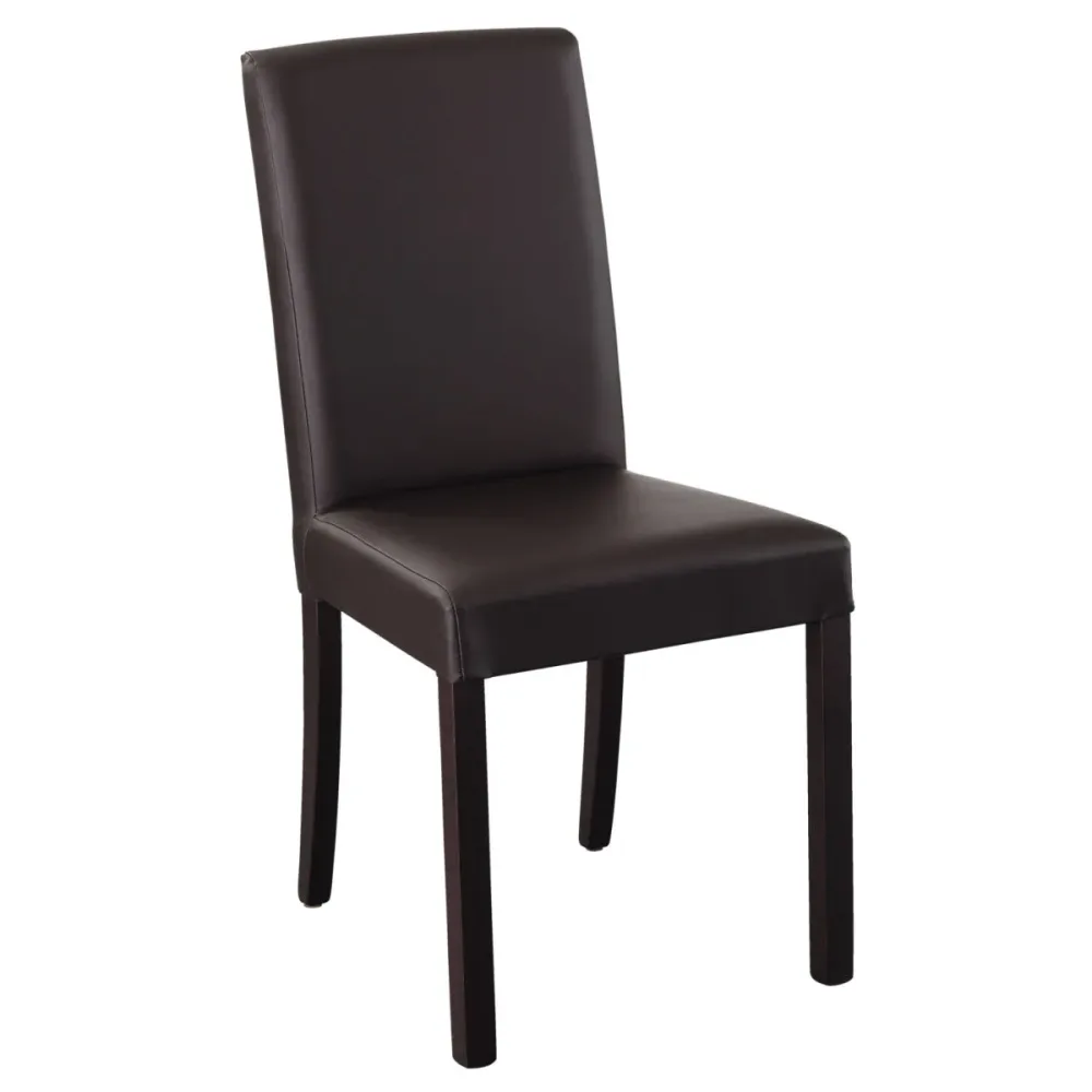PULSIVA Polsterstuhl Famous; 45x54x90 cm (BxTxH); braun; 2 Stück / Pack