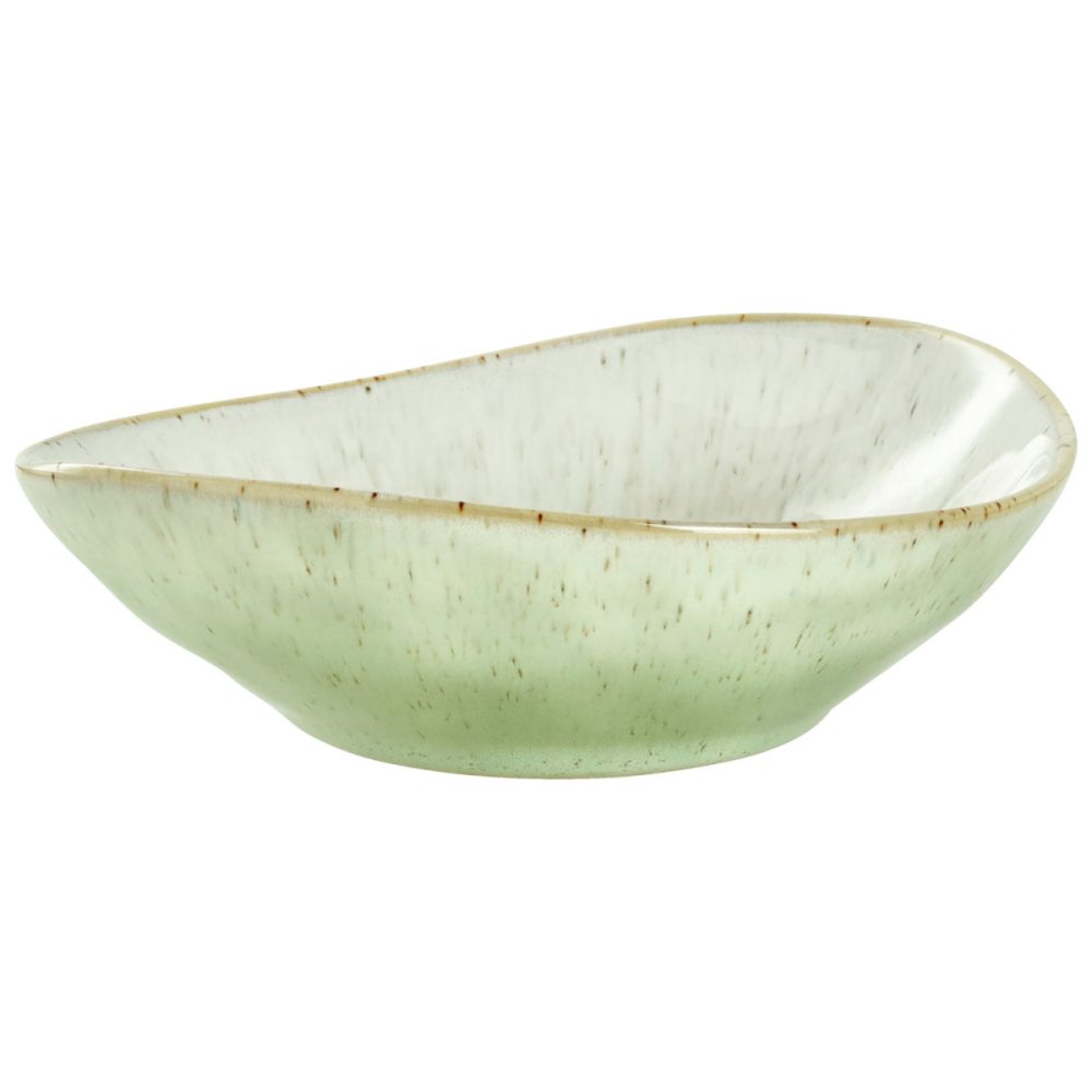 VEGA Schale Cascais organisch oval; 200 ml, 15x12.5x4 cm (LxBxH); hellgrün; 6 Stück / Pack