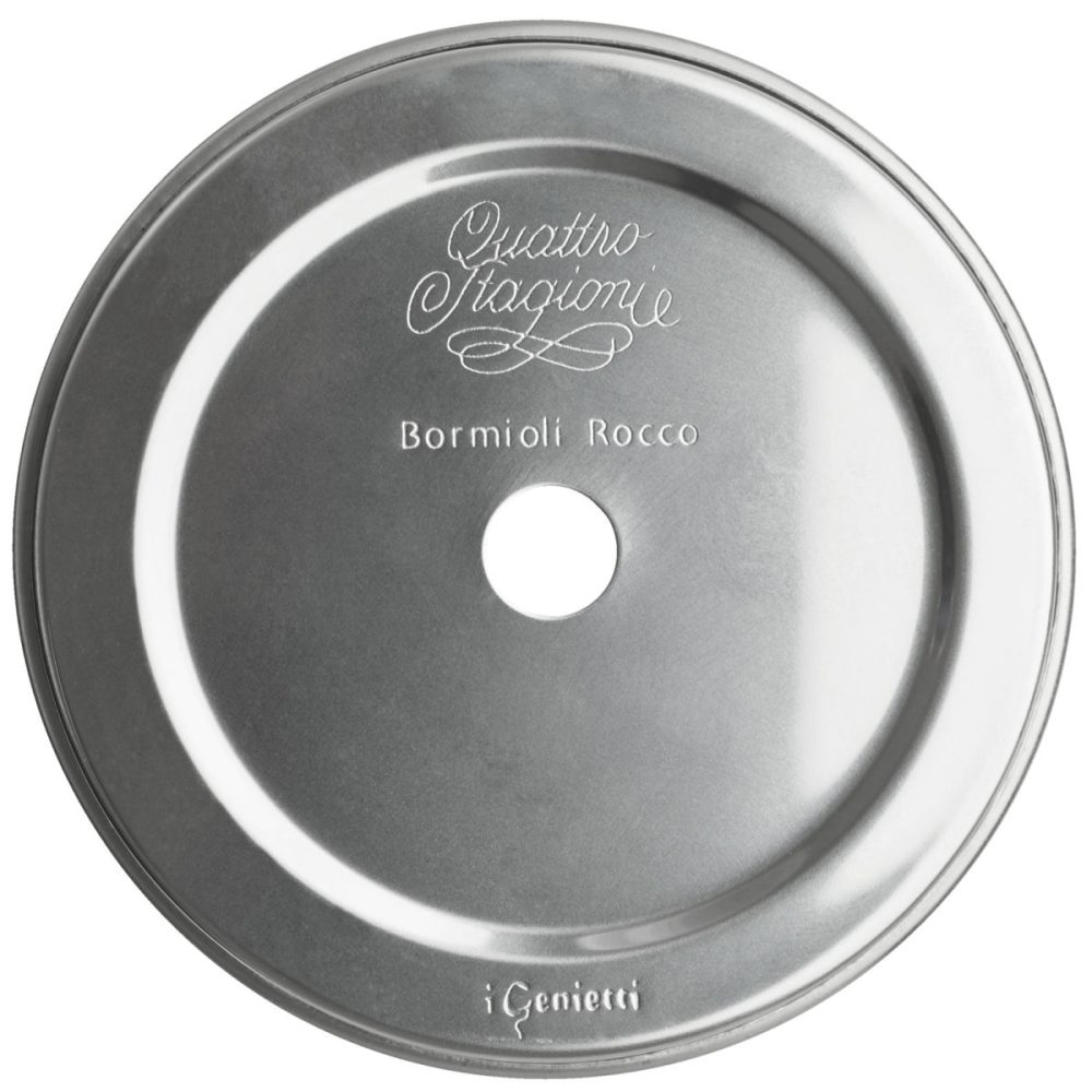 Bormioli Rocco Deckel für Quattro Stagioni; 7.4x1.5 cm (ØxH); silber; 26 Stück / Pack
