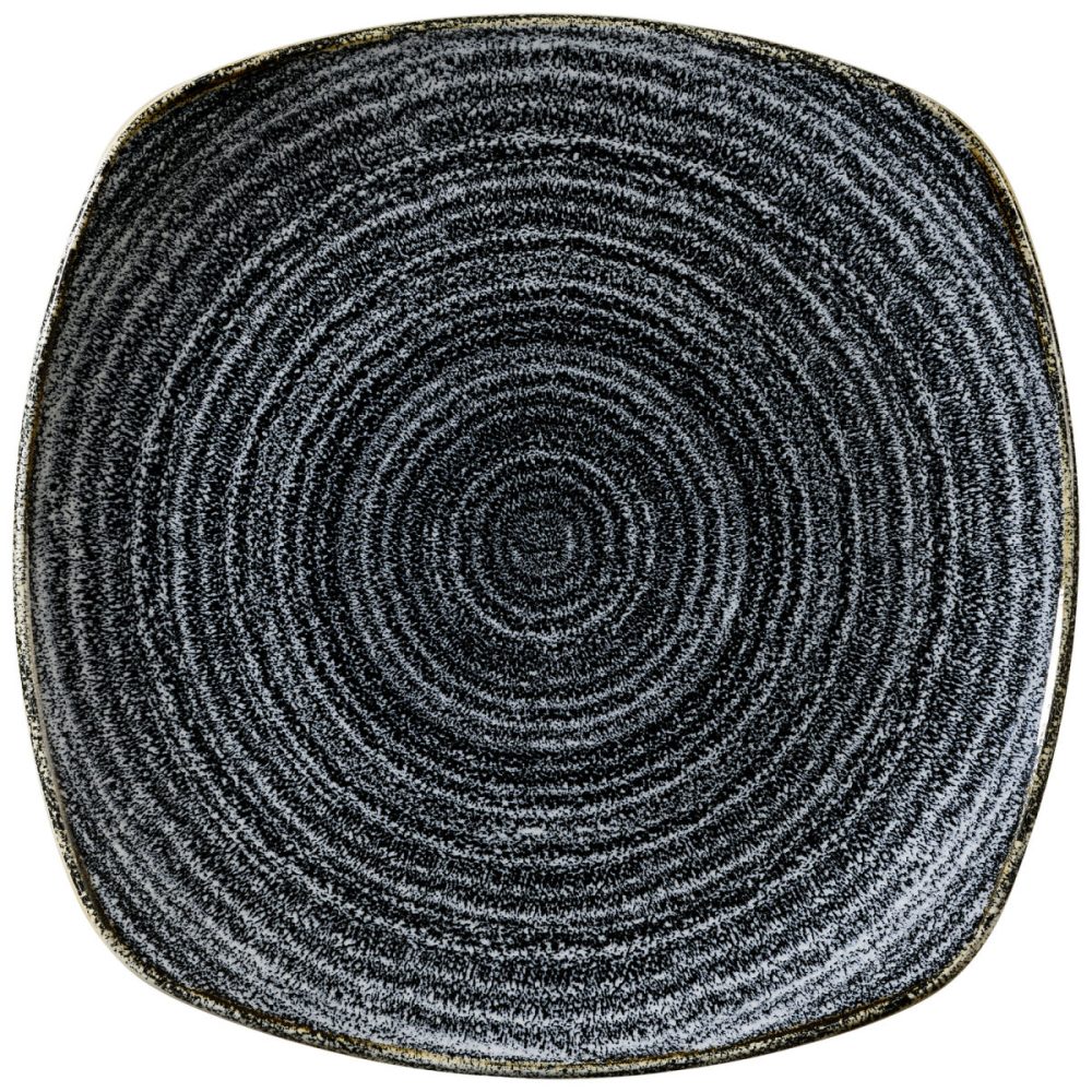 Churchill Teller Studio Prints Charcoal Black quadratisch; 21.5 cm (B); schwarz; quadratisch; 12 Stück / Pack