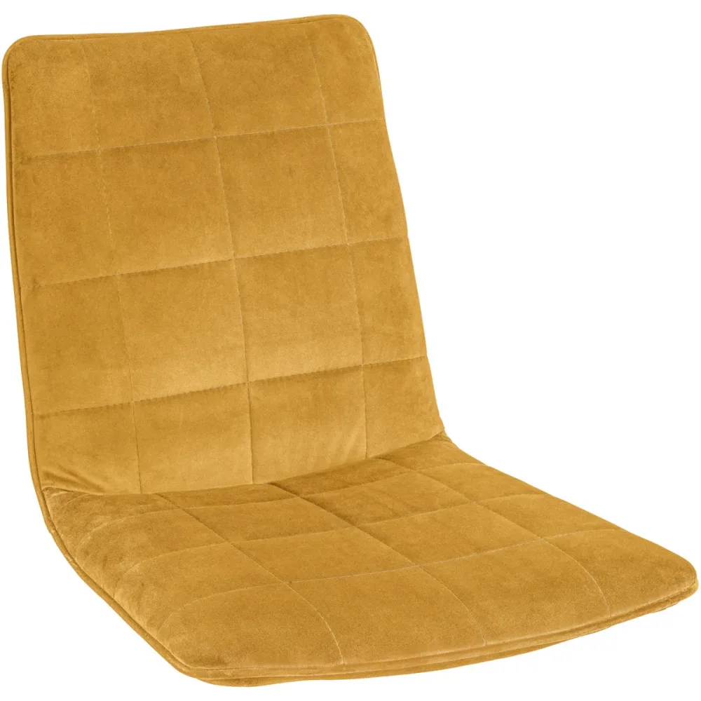 VEGA Sitzschale Milaria Samt; 60x48x46 cm (BxTxH); gold; 2 Stück / Pack