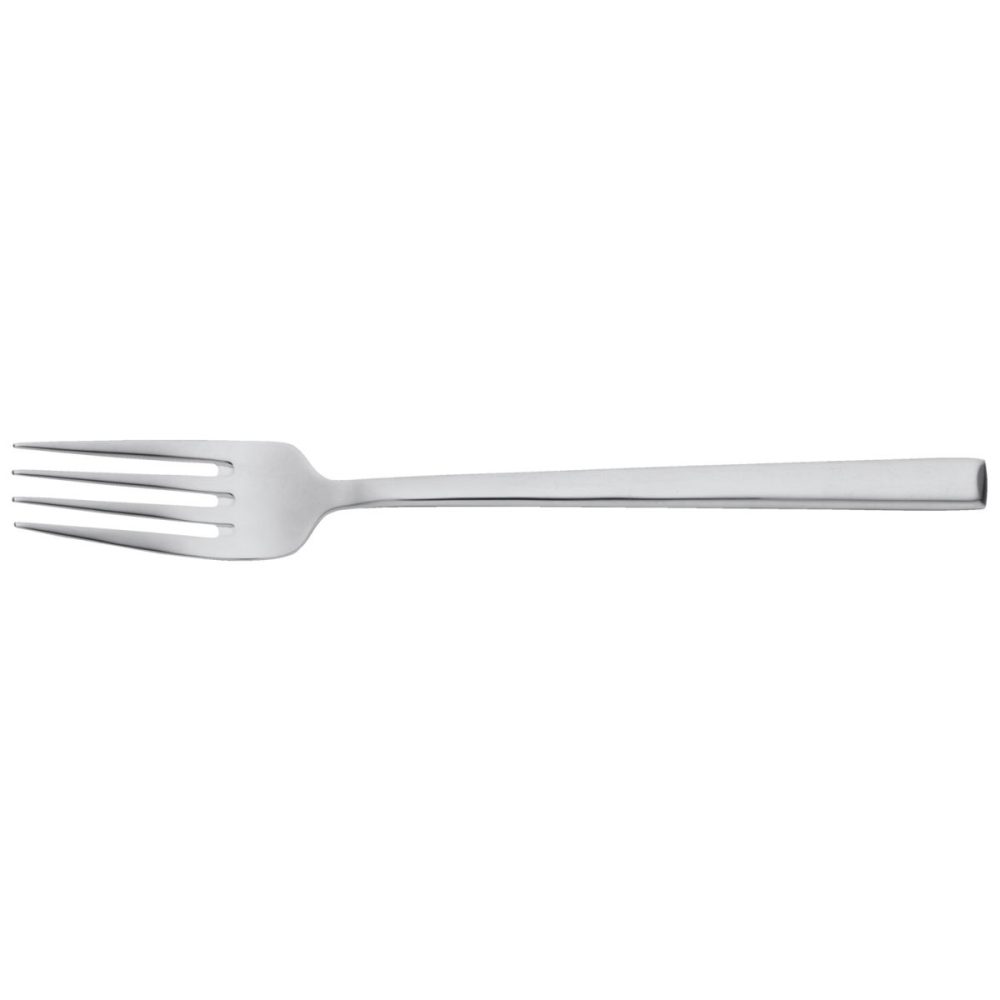 PULSIVA Menügabel Lissabon; 20.5 cm (L); silber, Griff silber; 12 Stück / Pack