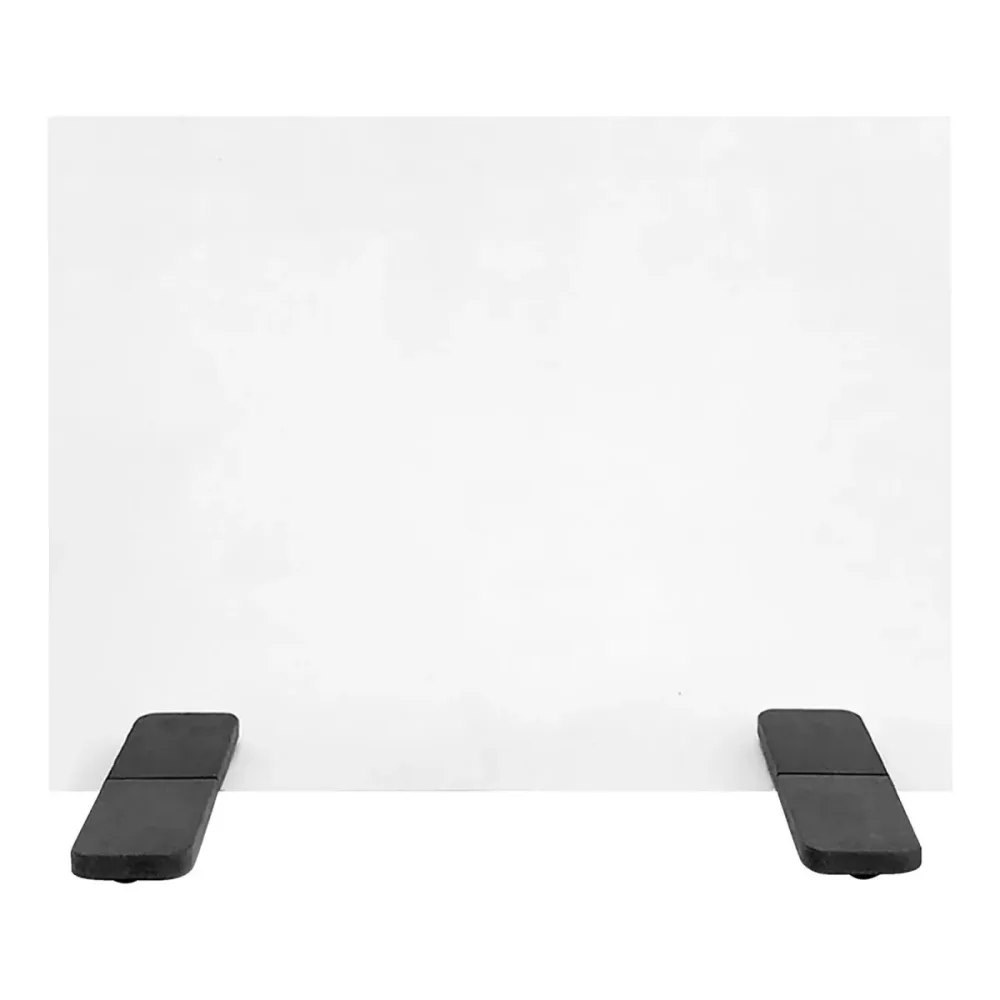 PULSIVA Tisch-Hygieneschutzwand Prevent Acryl; 60x30x80 cm (BxTxH); schwarz