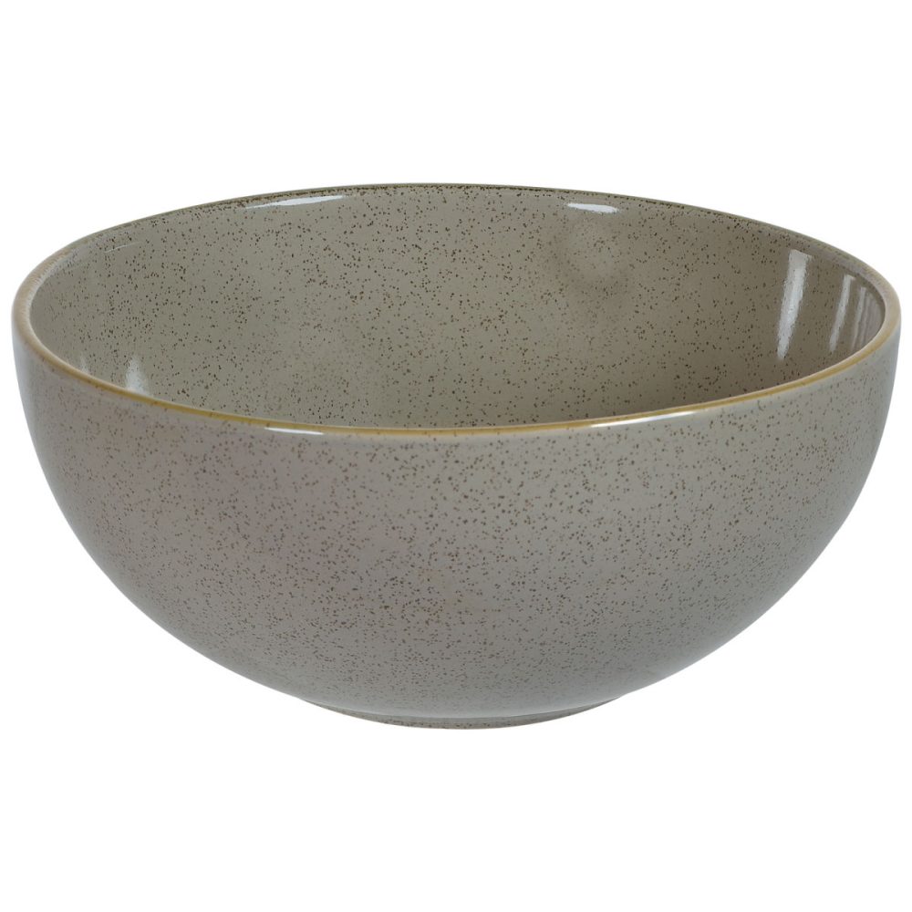Churchill Bowl Stonecast Peppercorn Nudeln; 1075 ml, 18.3 cm (Ø); grau/braun; rund; 6 Stück / Pack