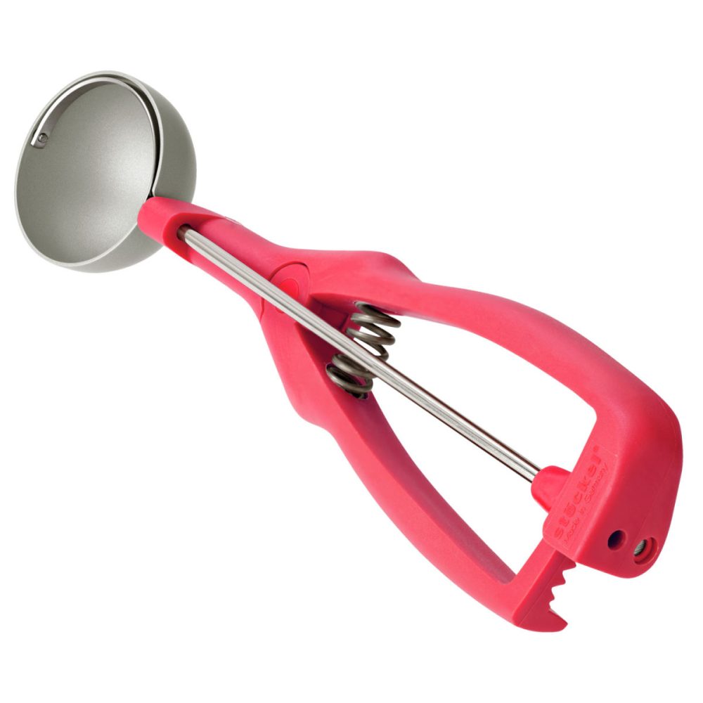 Stöckel Eisportionierer Soleya; 33 ml, 4.9 cm (Ø); rot