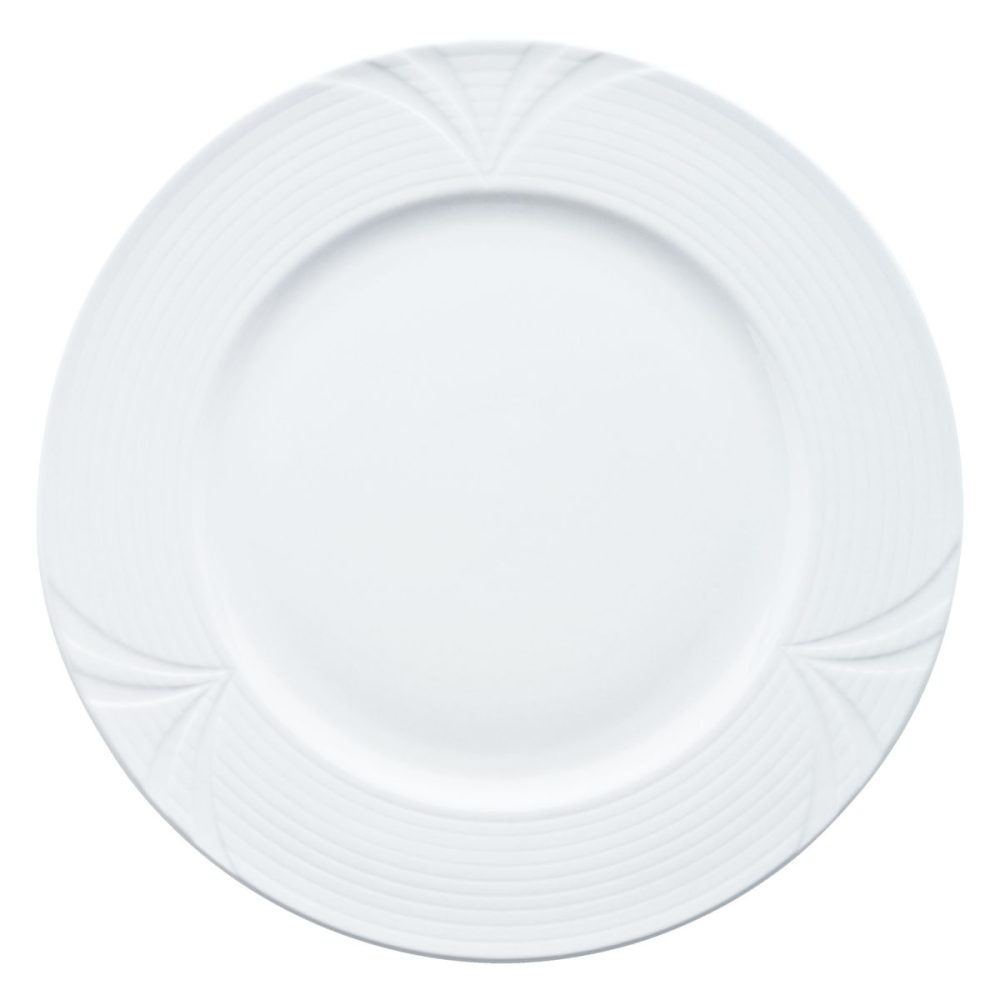 PULSIVA Teller Rena flach; 19 cm (Ø); weiss; rund; 6 Stück / Pack