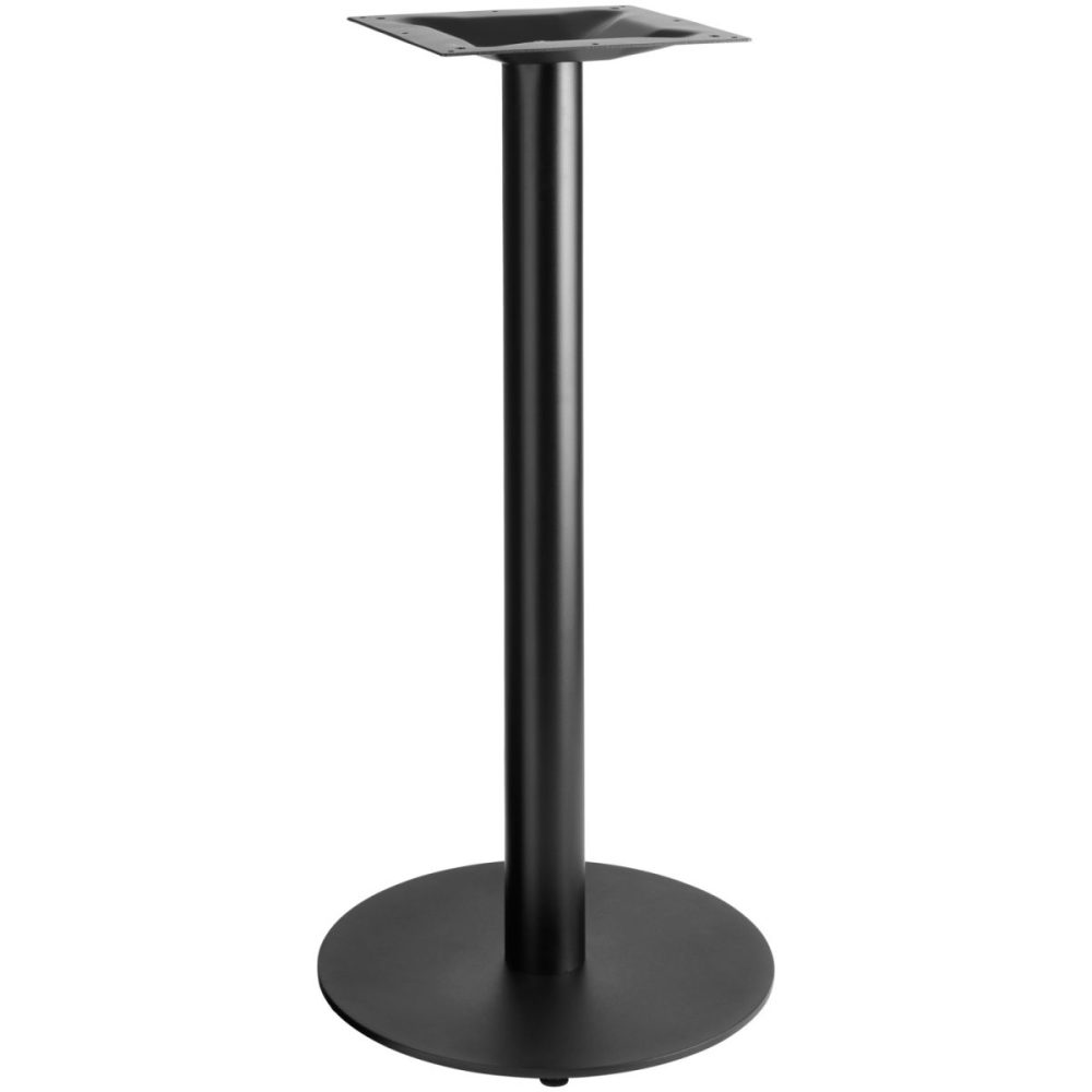 VEGA Indoor Bartischgestell Fino rund; 43x90 cm (ØxH); schwarz; rund