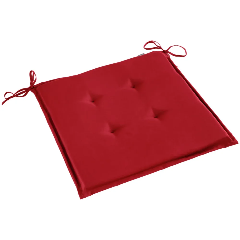 ERWIN M. Sitzkissen Bono; 40x40x3 cm (BxLxH); rot; quadratisch; 12 Stück / Pack