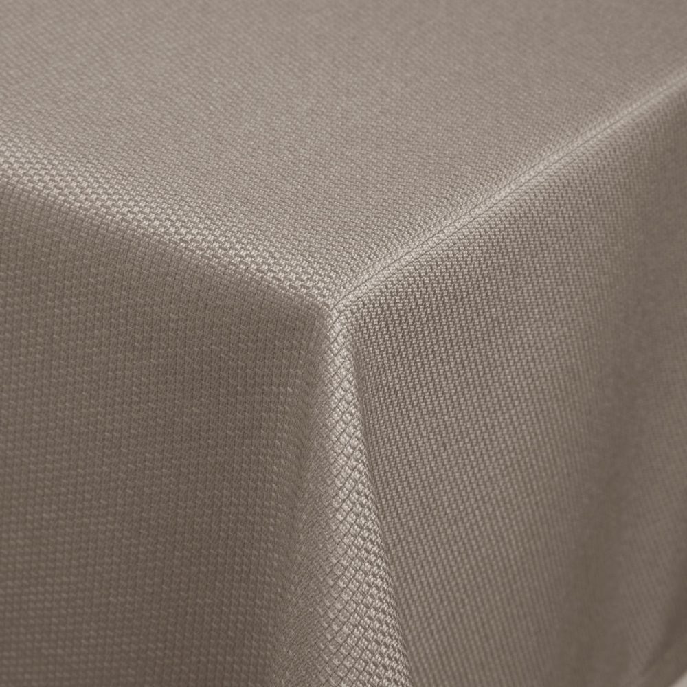 ERWIN M. Tischdecke Ambita Jacquard; 100x100 cm (BxL); taupe; quadratisch