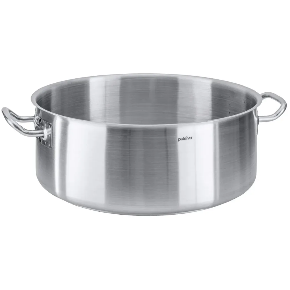 PULSIVA Bratentopf Chef; 18800 ml, 40x16 cm (ØxH); silber