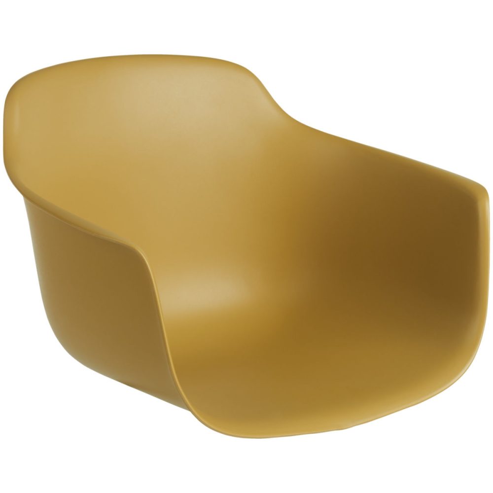 VEGA Sitzschale Emeo mit Armlehne; 58x50x40.5 cm (BxTxH); senf; 2 Stück / Pack