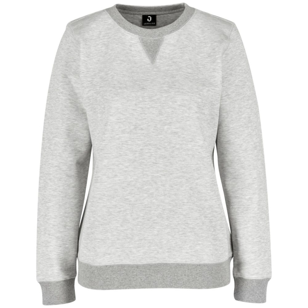JOBELINE Damensweatshirt Dean Langarm; Kleidergrösse XS; hellgrau
