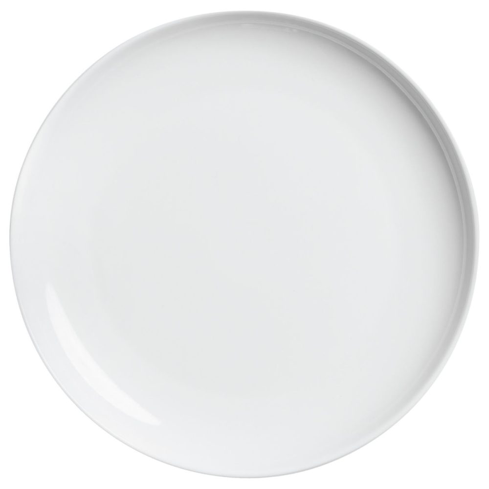 PULSIVA Teller flach Guscia; 21.6 cm (Ø); weiss; rund; 6 Stück / Pack