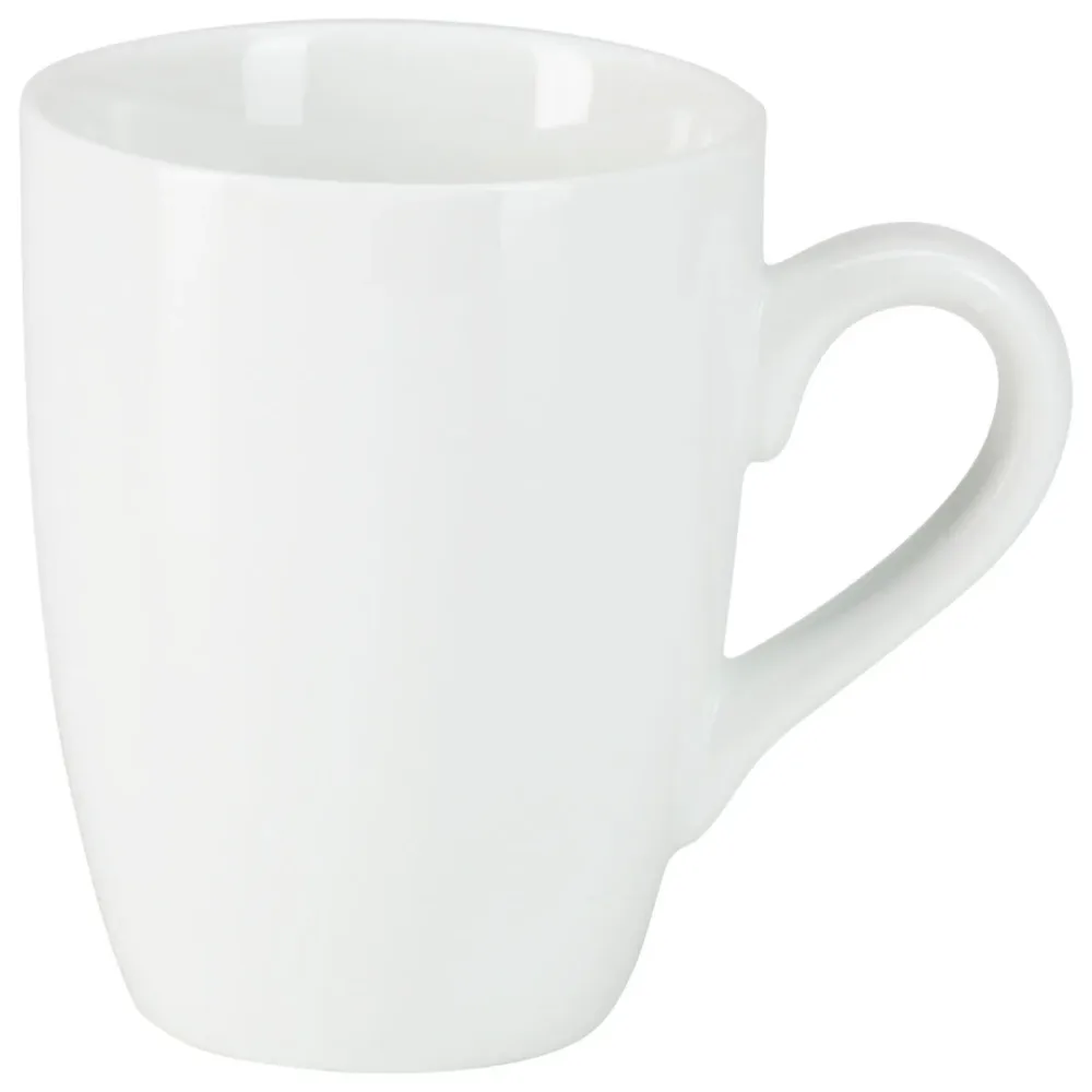 PULSIVA Kaffeebecher Joy 2.0; 330 ml, 8.3x10.8 cm (ØxH); weiss; rund; 6 Stück / Pack