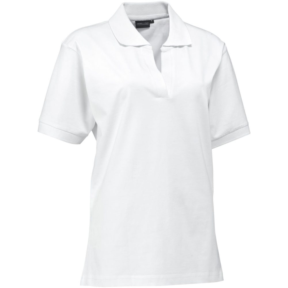 PULSIVA Damen-Polo Benita Doppelpack; Kleidergrösse XL; weiss; 2 Stück / Pack