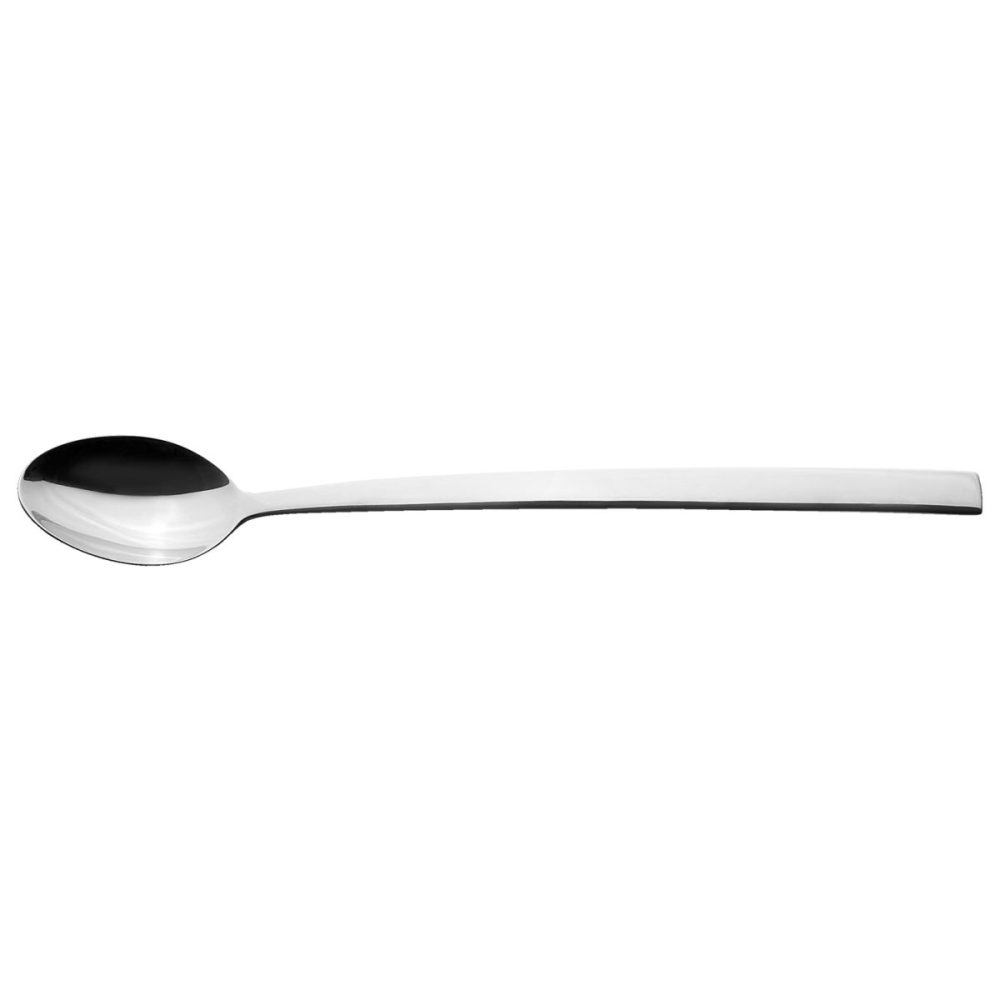 VEGA Eis-/Longdrinklöffel Decaso; 20 cm (L); silber, Griff silber; 12 Stück / Pack