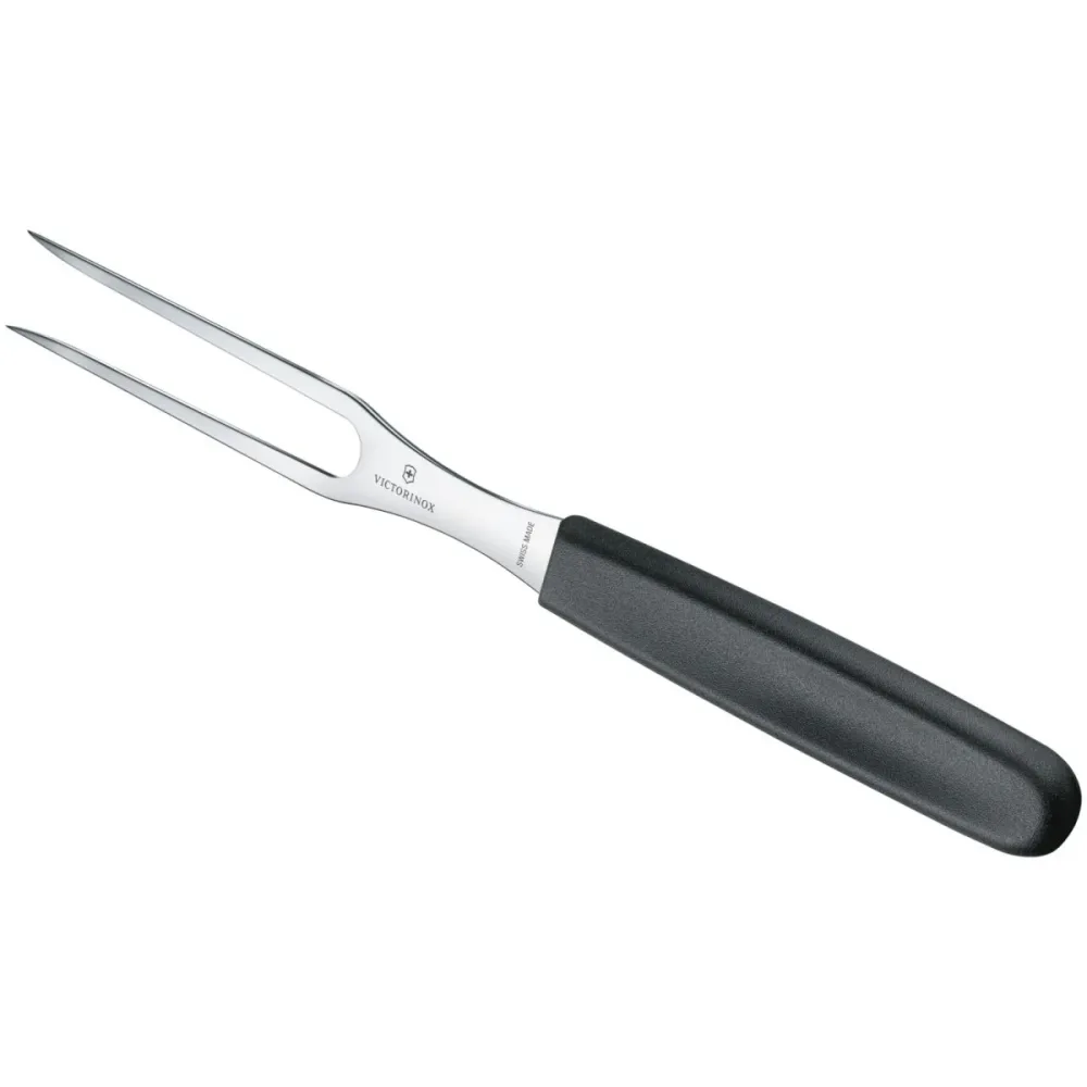 Victorinox Tranchiergabel Swiss Classic; 15 cm (L); silber/schwarz