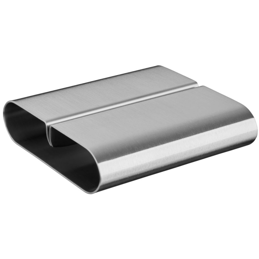 VEGA Kartenhalter; 8x7.5x2 cm (LxBxH); silber