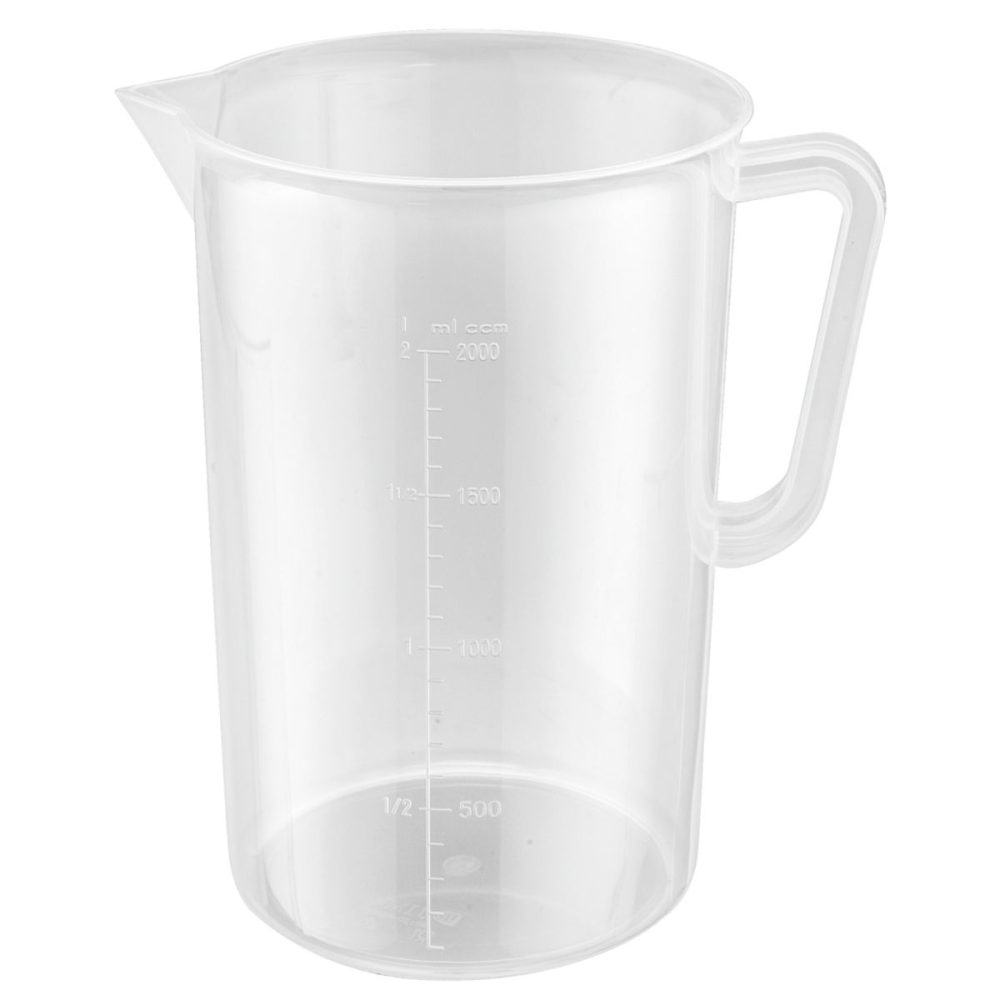 PULSIVA Messbecher Smart; 2000 ml, 15x20.8 cm (ØxH); transparent
