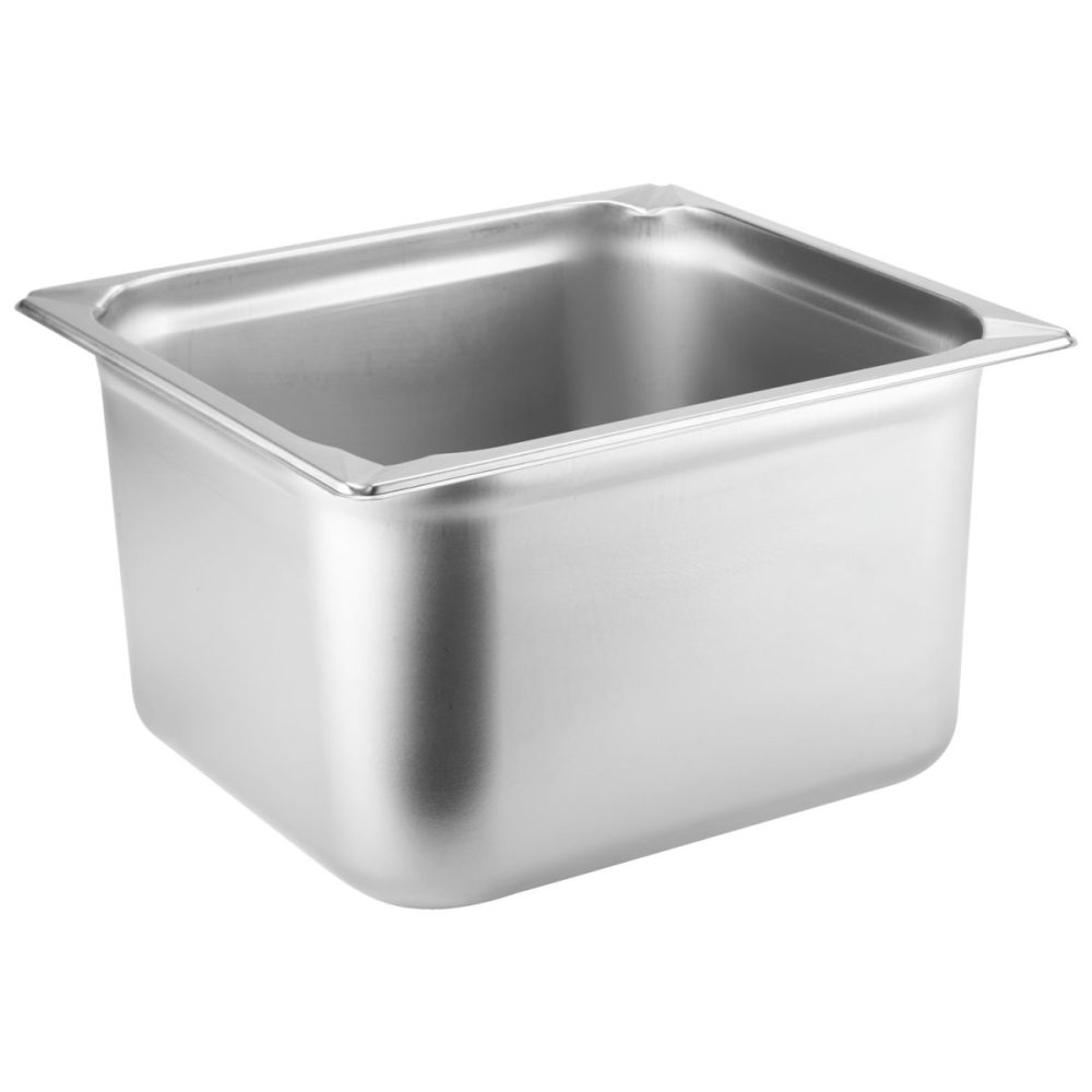 PULSIVA GN-Behälter 2/3 Profi; GN 2/3, 16100 ml, 35.5x32.7x20 cm (LxBxT); edelstahl
