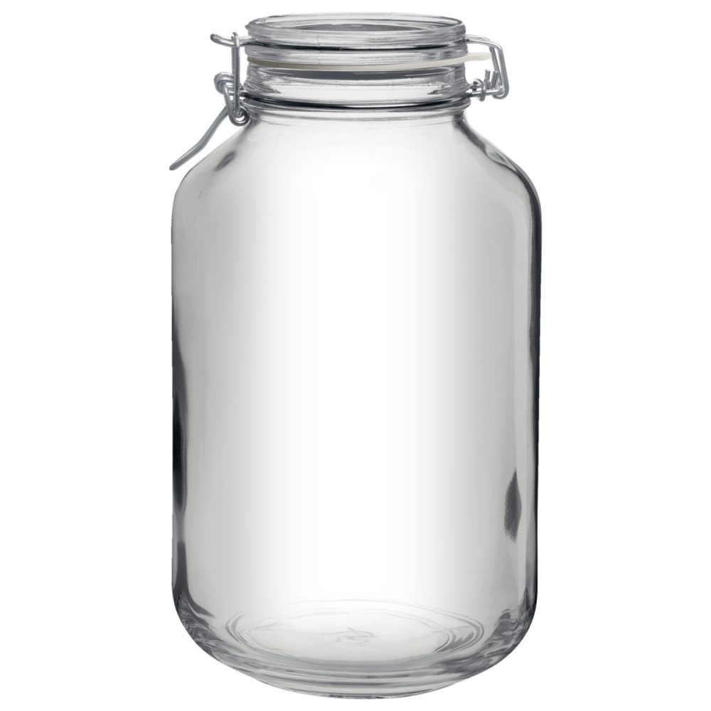 Bormioli Rocco Bügelverschlussglas Fido Herm; 4019 ml, 16x27.9 cm (ØxH); transparent; 6 Stück / Pack