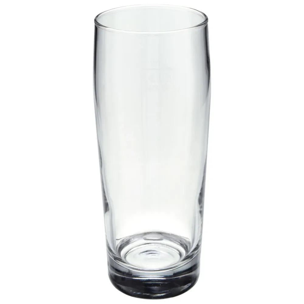 Pasabahçe Willibecher Standard mit Eichstrich; 325 ml, 6.6x14.2 cm (ØxH); transparent; 0.25 l Eichstrich, 12 Stück / Pack