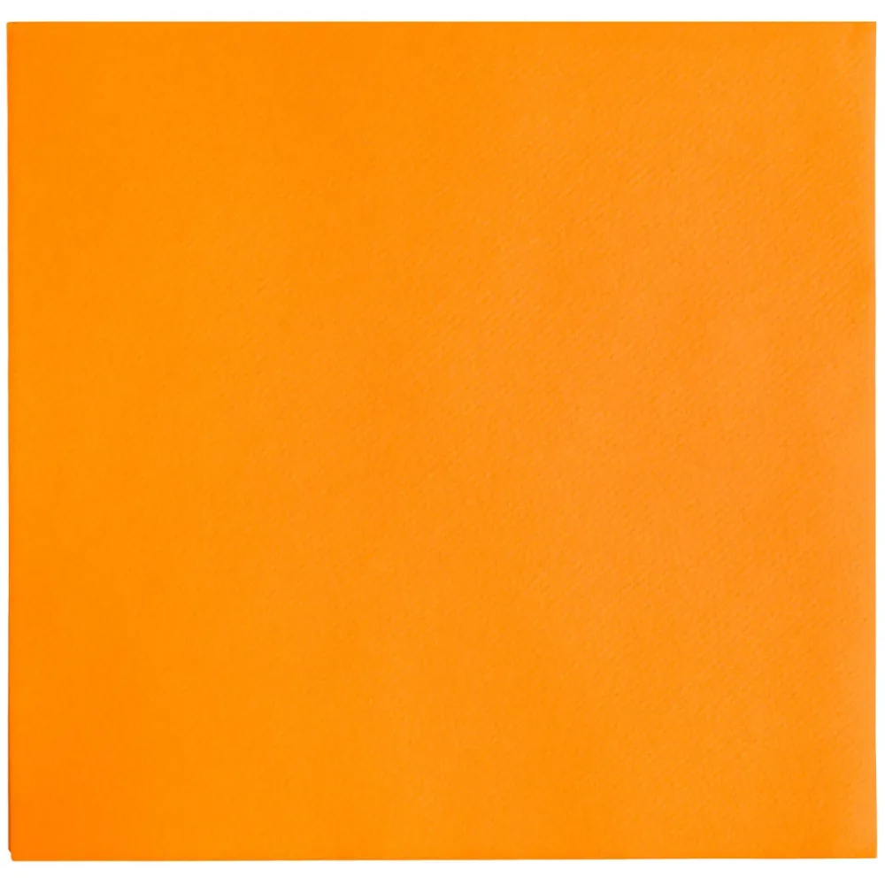 GARCIA DE POU Serviette Arla 1/4 Falz; 40x40 cm (BxL); orange; 50 Stück / Pack