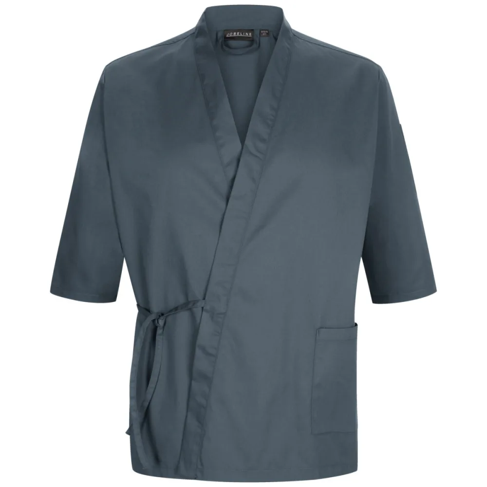 JOBELINE Herrenkochjacke Yuki; Kleidergrösse 64; graublau