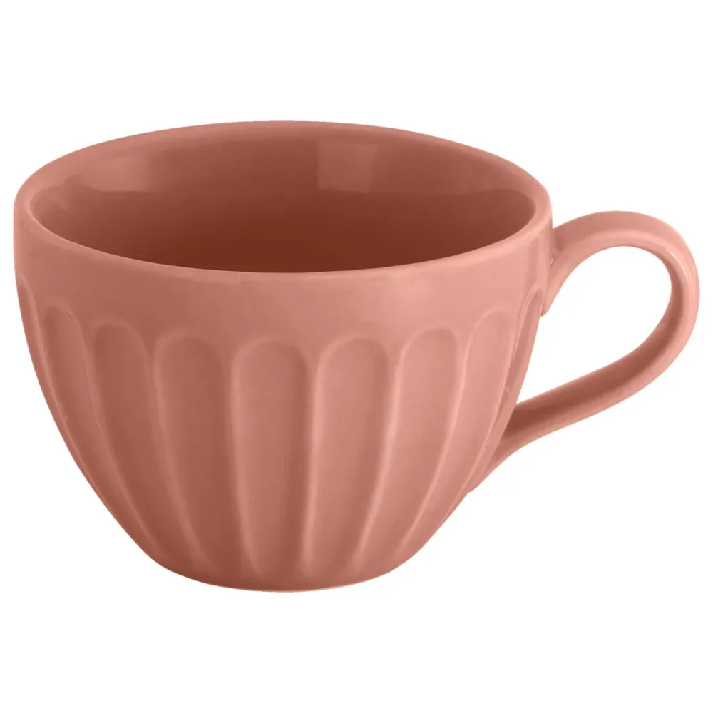VEGA Kaffee-Obertasse Bel Colore; 190 ml, 8.5x5.5 cm (ØxH); rosé; 6 Stück / Pack