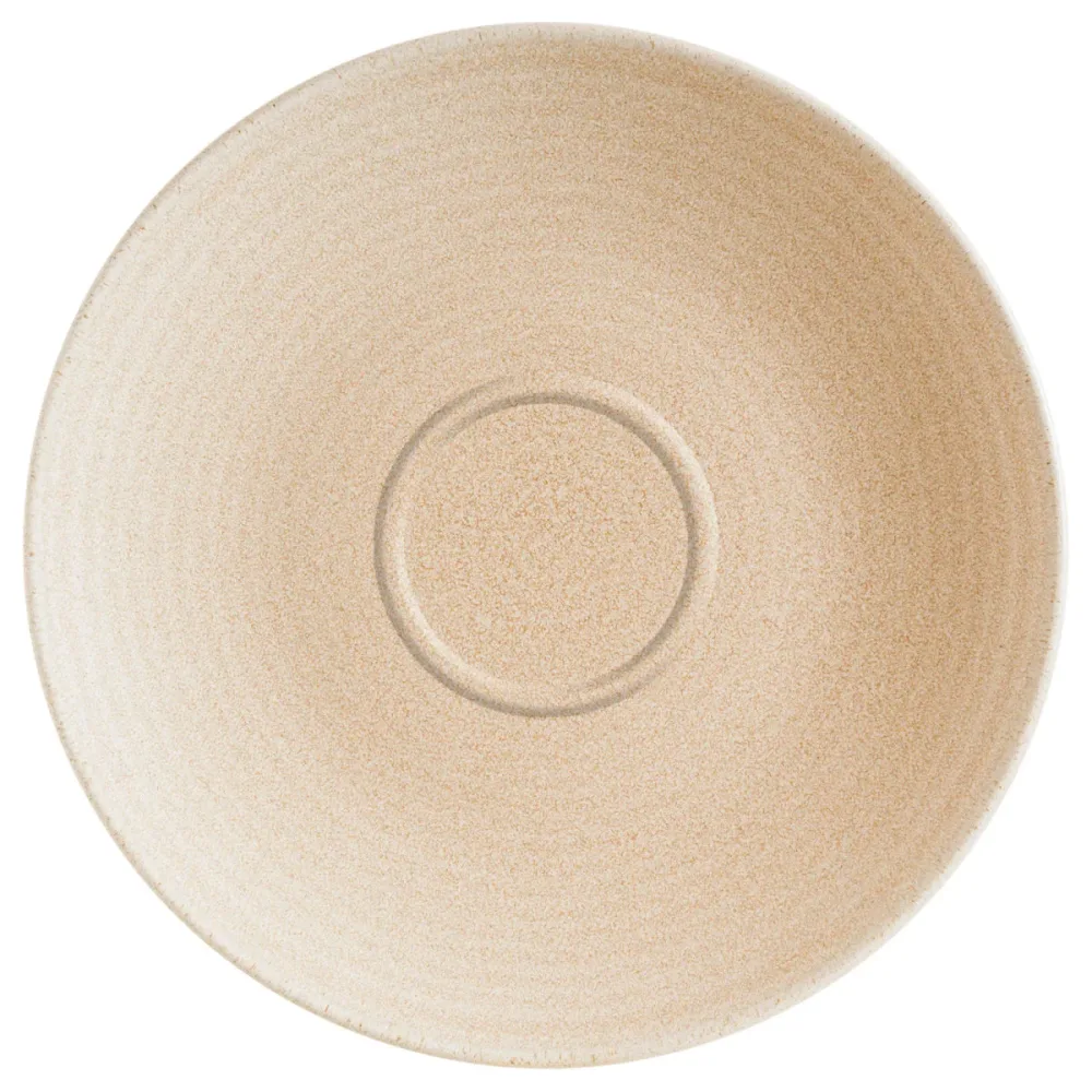 Bonna Espresso Untertasse Mirage Ripple; 13x2 cm (ØxH); beige; 6 Stück / Pack