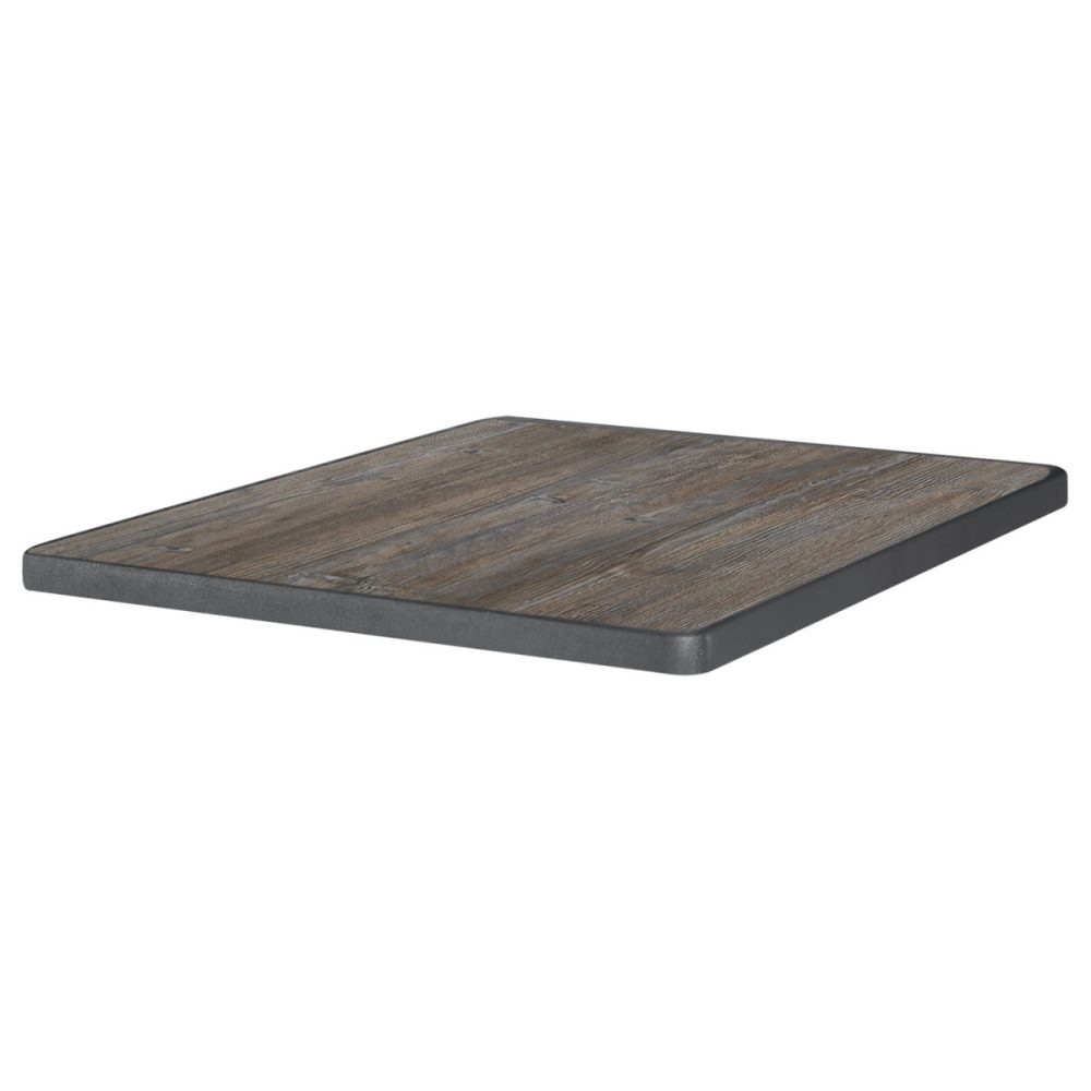 PULSIVA Tischplatte Sevelit quadratisch; 60x60 cm (LxB); pinie rustikal; quadratisch