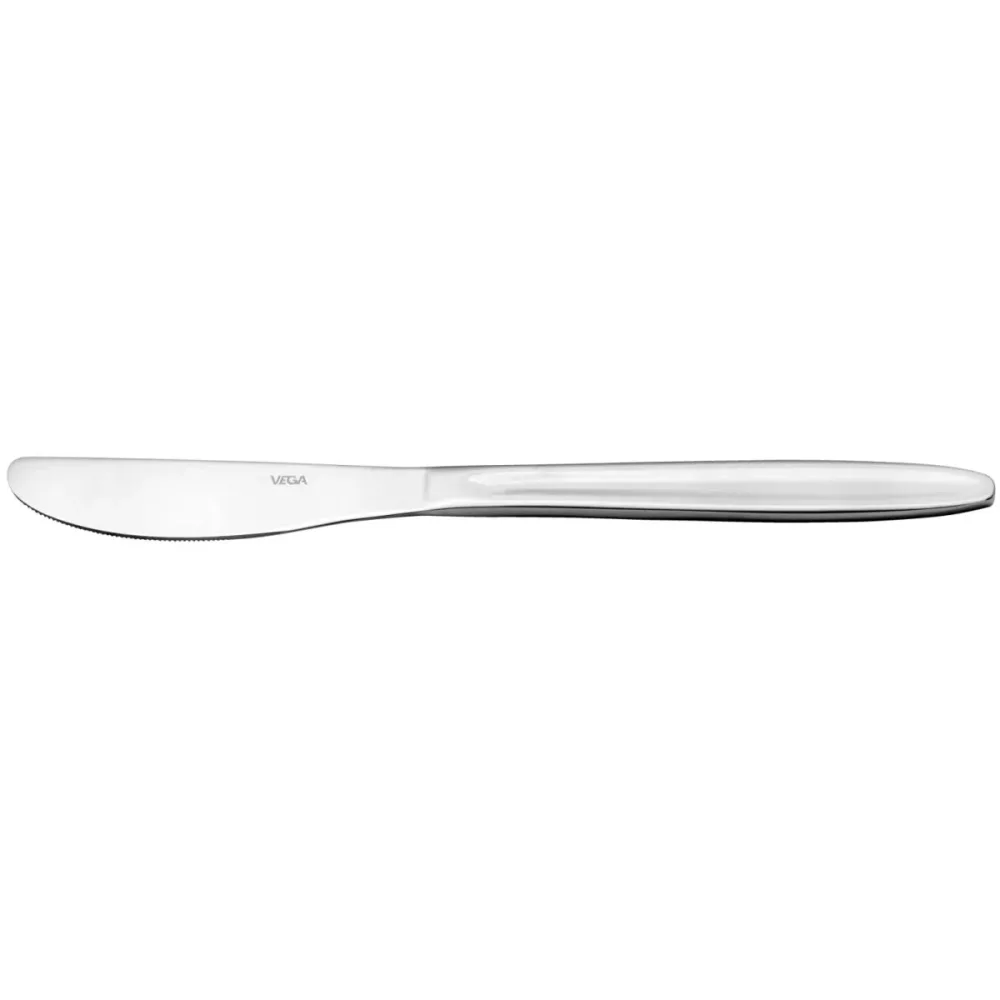 VEGA Menümesser Fortuna; 20.8 cm (L); silber, Griff silber; 12 Stück / Pack