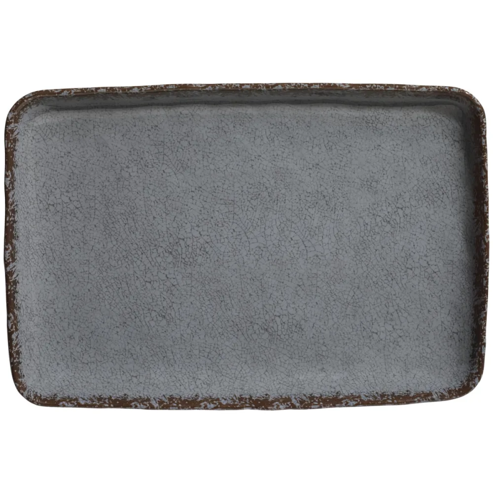 VEGA Platte Portage rechteckig; 35x23.8x4.1 cm (LxBxH); grau; rechteckig; 3 Stück / Pack