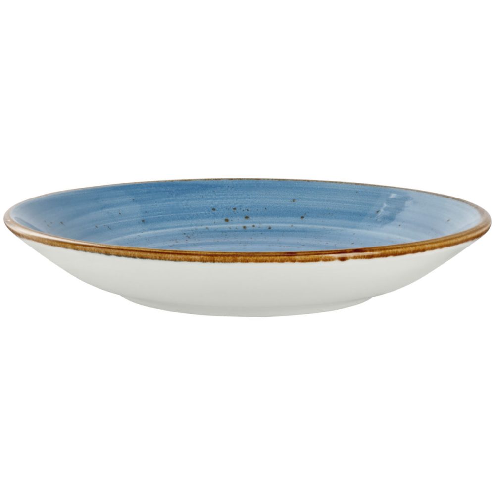 VEGA Teller tief Nebro; 900 ml, 25.2x4.3 cm (ØxH); hellblau; rund; 6 Stück / Pack