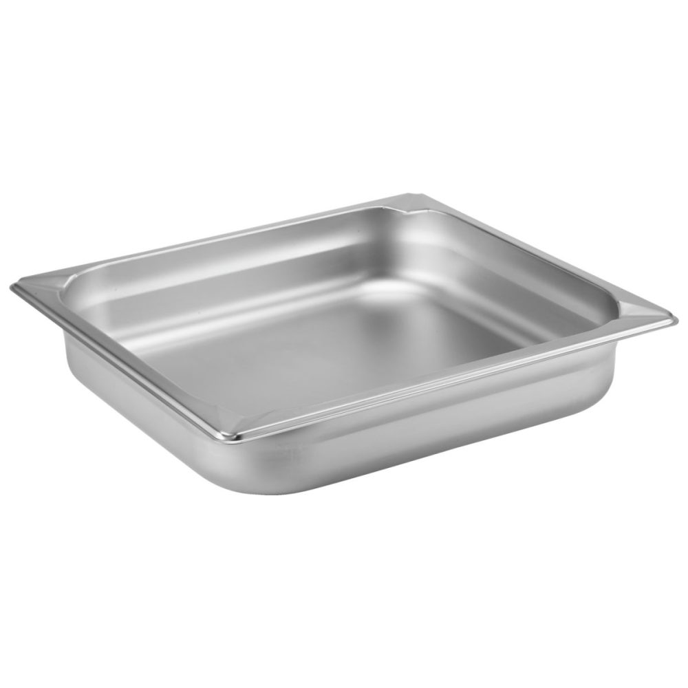 PULSIVA GN-Behälter 2/3 Profi; GN 2/3, 5100 ml, 35.5x32.7x6.5 cm (LxBxT); edelstahl