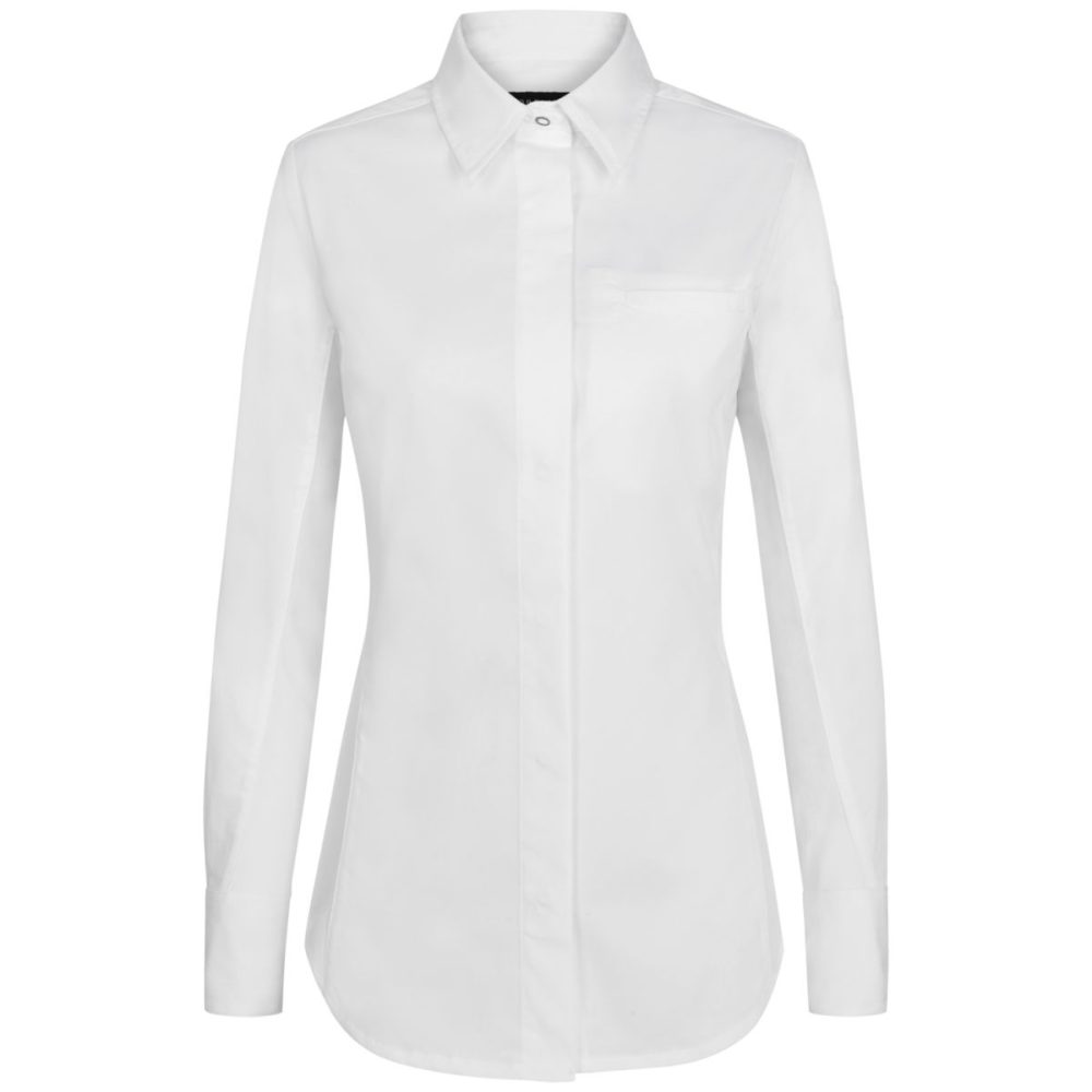 JOBELINE Damenkochjacke Advanced; Kleidergrösse 44; weiss