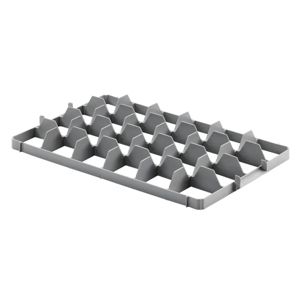 Ringoplast Fachwerkeinsatz Komfort Ø 8,7cm / oben; 60x40x6.2 cm (BxTxH); grau