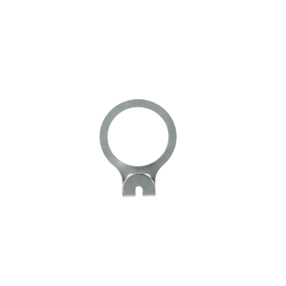 PULSIVA Ersatzring für Kleiderbügel für Diebstahlsicherung; 4.5 cm (L); silber; 6 Stück / Pack
