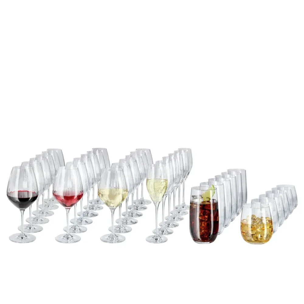 VEGA Gläser-Set Leya 36-teilig; 22.1 cm (H); transparent