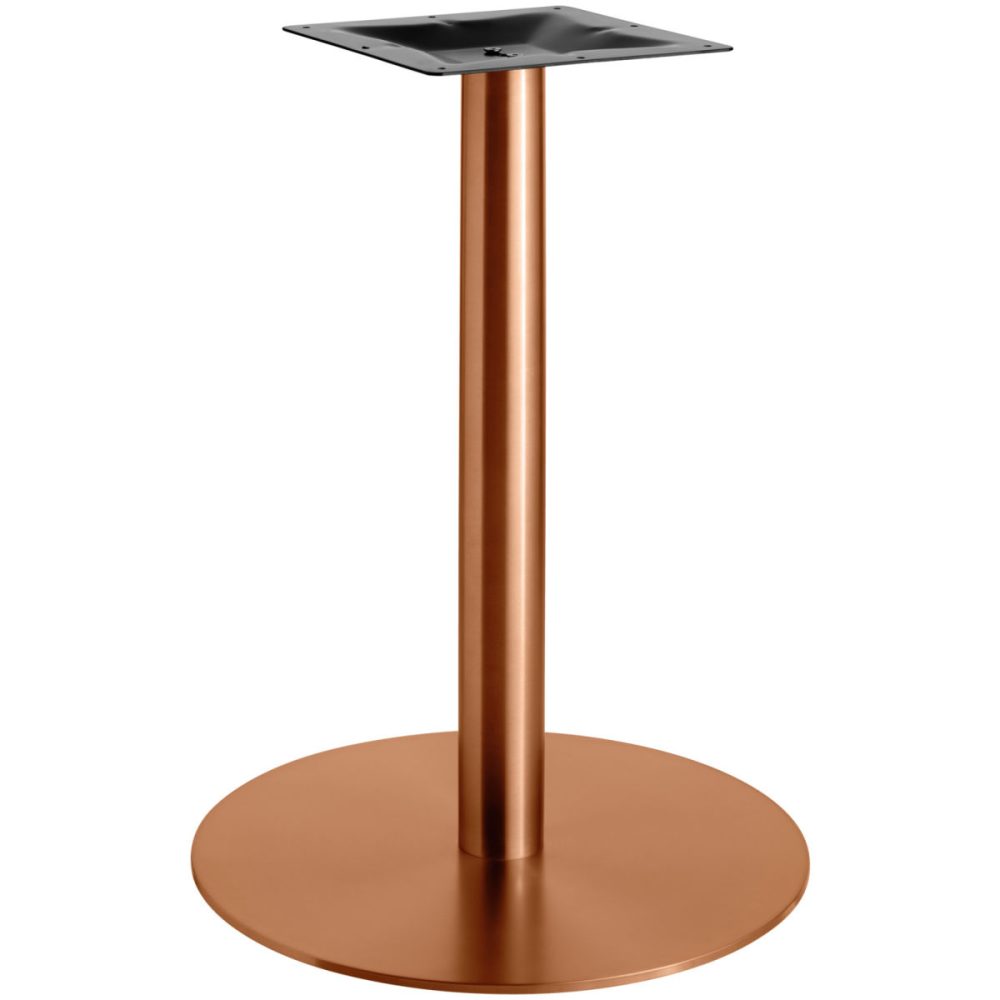 VEGA Indoor Tischgestell Orio rund; 54x72 cm (ØxH); kupfer; rund