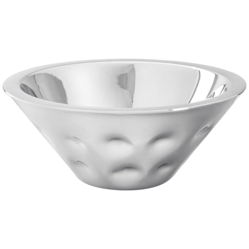 VEGA Schale Tidone; 900 ml, 20x8.5 cm (ØxH); silber; konisch