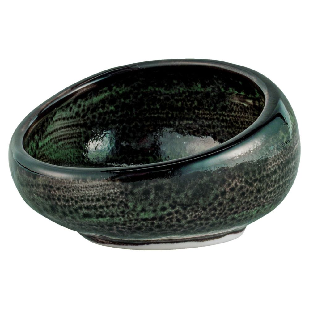 VEGA Schälchen Black Reef organisch; 130 ml, 8.5x8 cm (LxB); grün/schwarz; organisch; 6 Stück / Pack