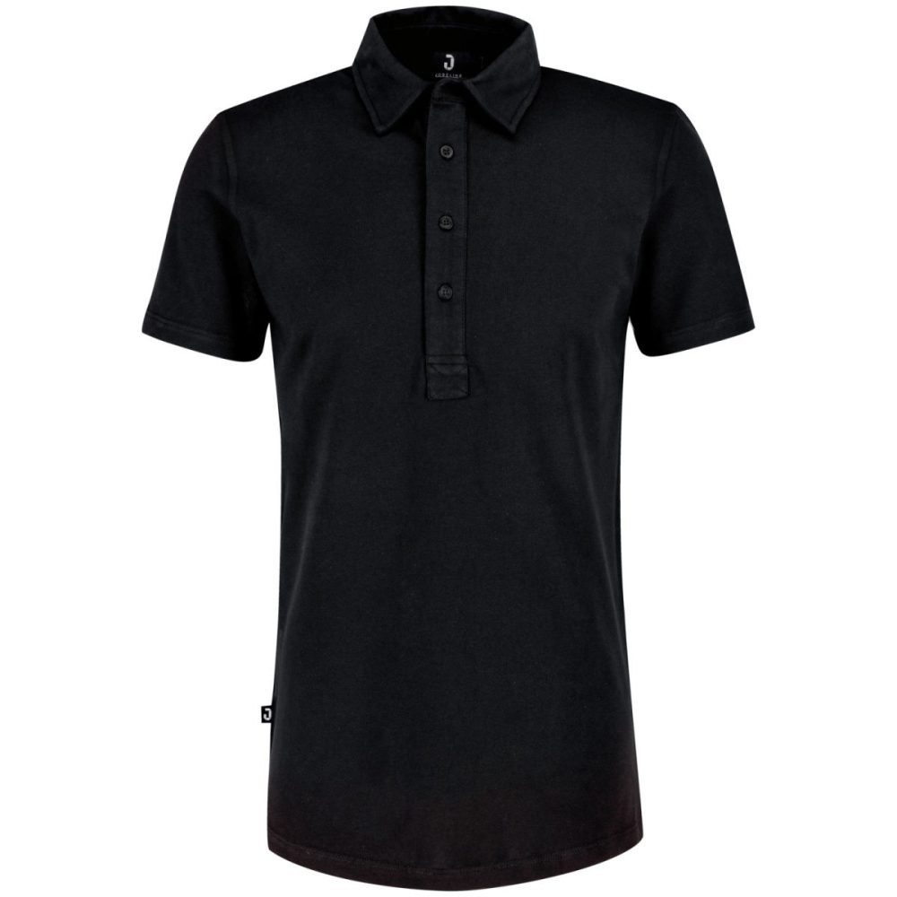 JOBELINE Herren Poloshirt Oliver Kurzarm; Kleidergrösse 3XL; schwarz