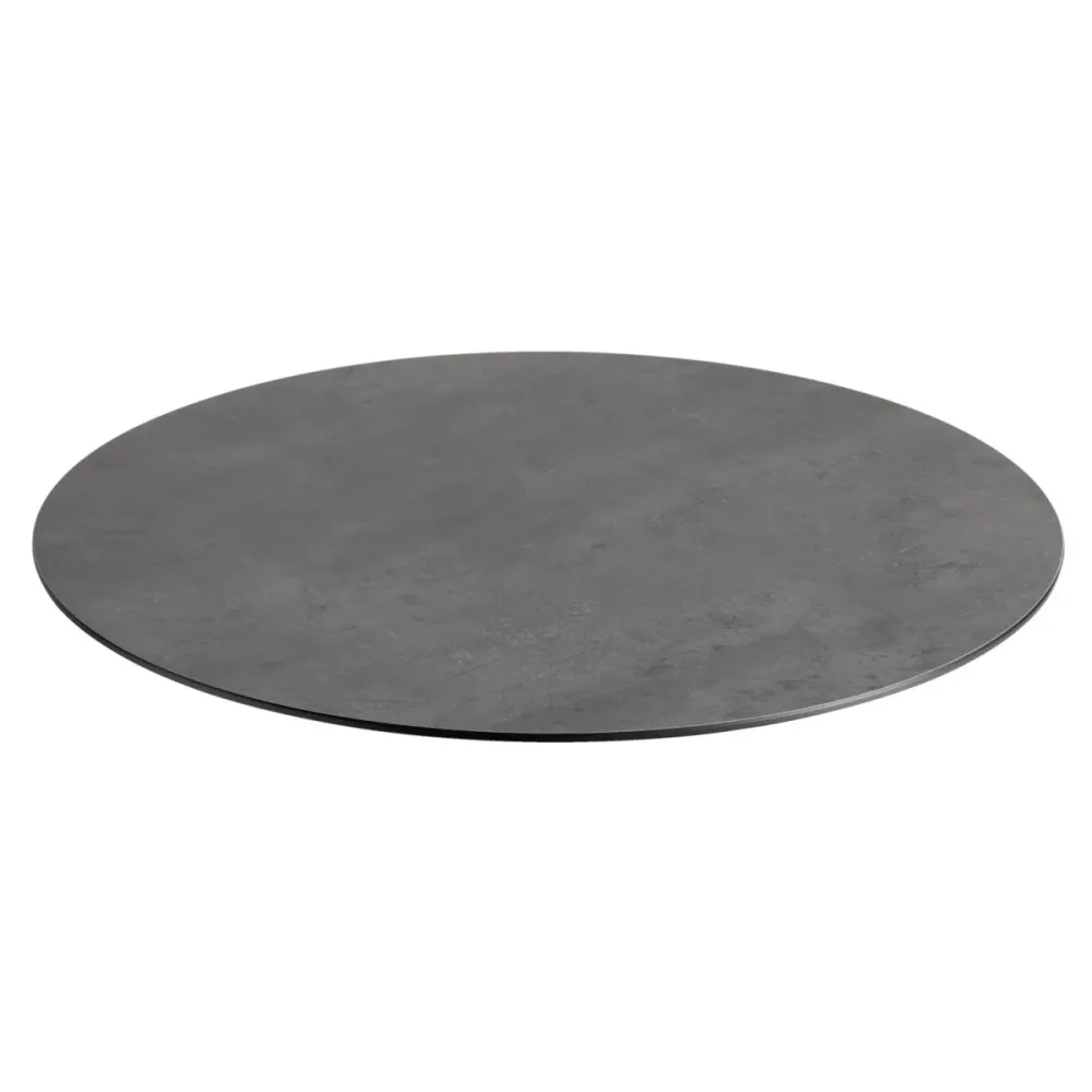 VEGA Outdoor Tischplatte Lift rund; 60 cm (Ø); beton; rund