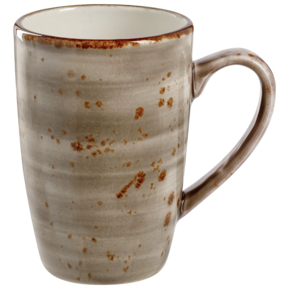 VEGA Becher-Obertasse Nebro; 280 ml, 7.4x11.2 cm (ØxH); grau; 6 Stück / Pack