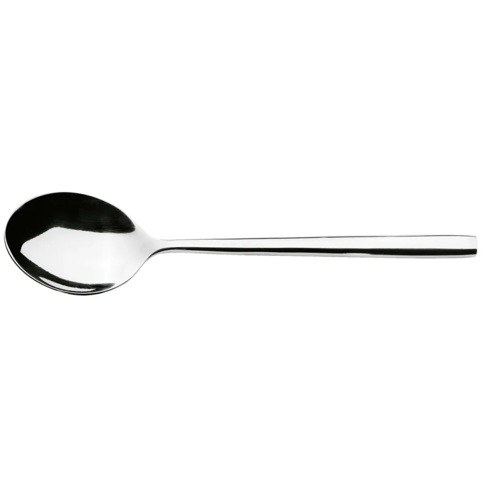 VEGA Vorspeisen-/Dessertlöffel Liverpool; 17 cm (L); silber, Griff silber; 12 Stück / Pack