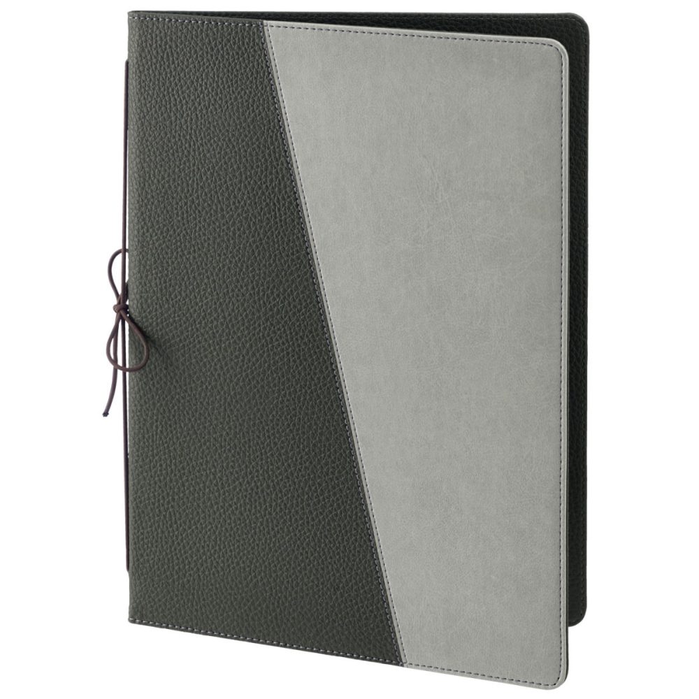 VEGA Speisekarte Sully ohne Prägung A5; DIN A5, 18x24 cm (BxH); grau