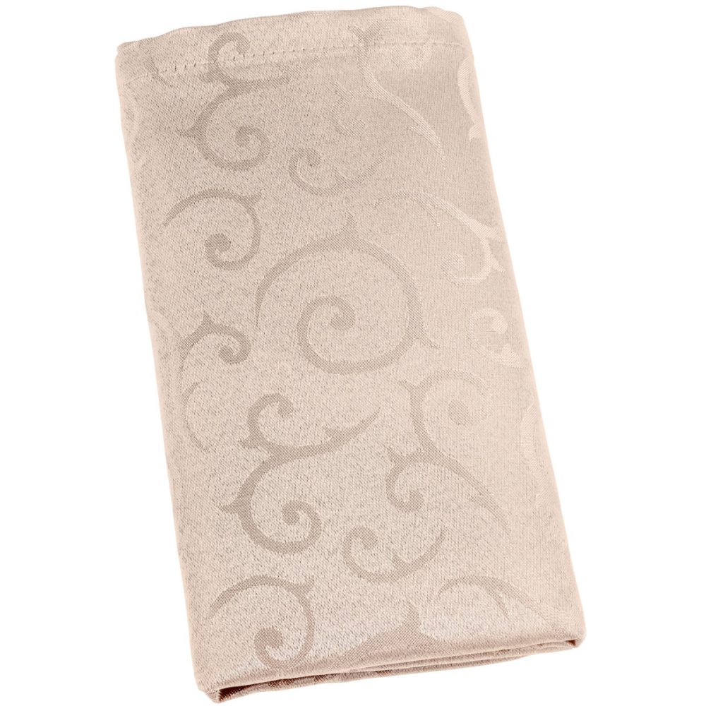 PULSIVA Stoffservietten Mega; 50x50 cm (BxL); silber; 6 Stück / Pack